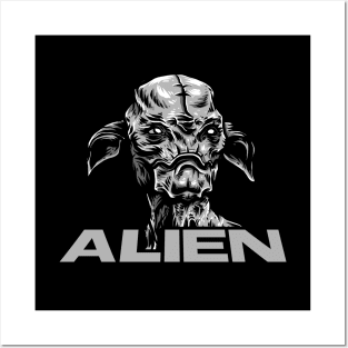 MONSTER ALLIEN Posters and Art